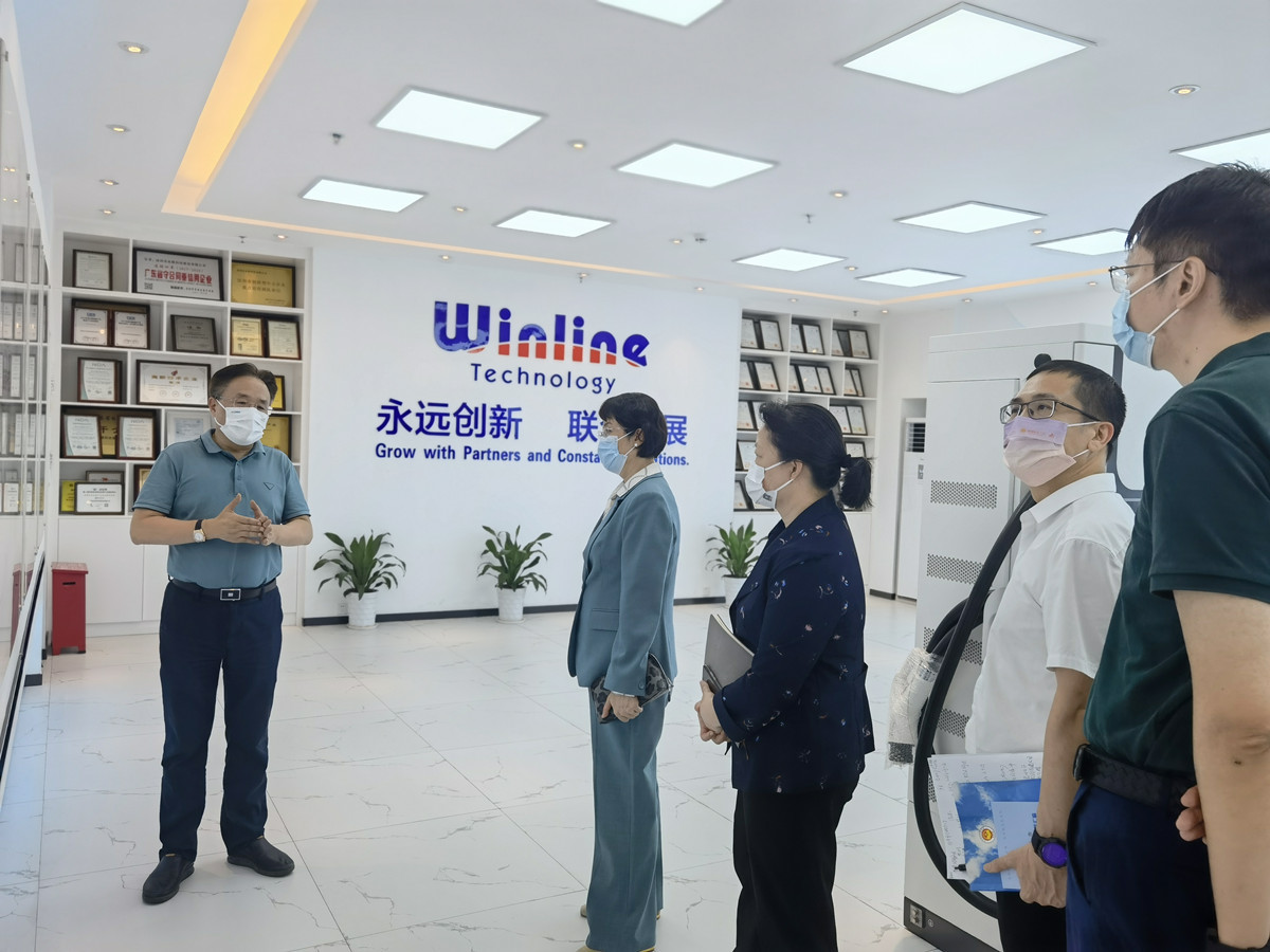 深圳市政府专项服务组走进永联科技